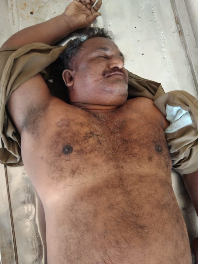 వ్యాన్ ఢీకొన్న ఘటనలో వ్యక్తి మృతి…