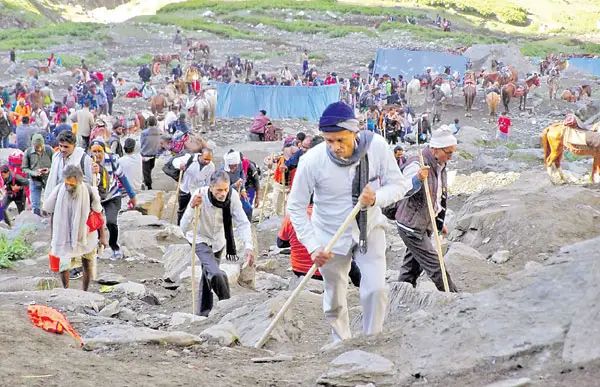 అమర్‌నాథ్‌ యాత్రకు స్పాట్‌ రిజిస్ట్రేషన్లు ప్రారంభం