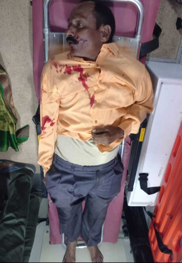 రోడ్డు ప్రమాదం ఒకరు మృతి పలువురికి గాయాలు