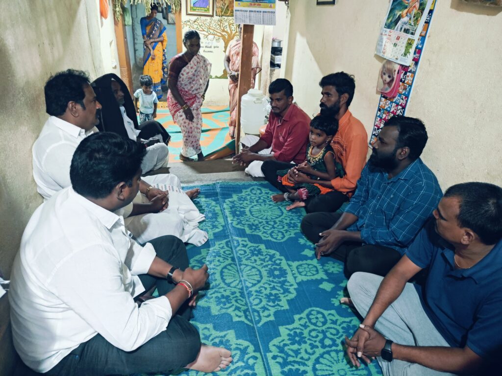 బాగిత కుటుంబాన్ని పరామర్శించిన కామారెడ్డి ఎమ్మెల్యే…