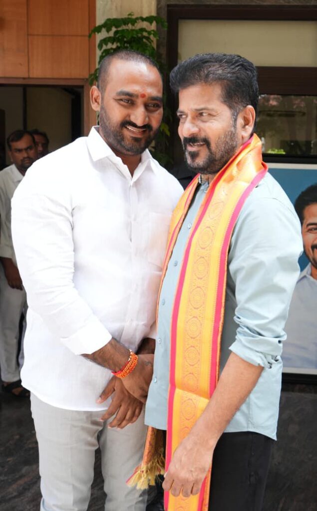 సీఎం రేవంత్ రెడ్డిని కలిసిన టీపీసీసీ ప్రధాన కార్యదర్శి గడ్డం చంద్రశేఖర్ రెడ్డి…