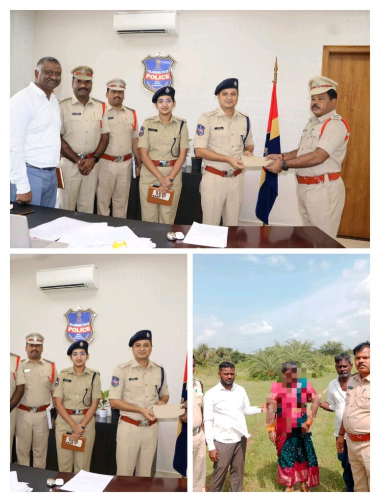 కుటుంబ కలహాలతో కుంటలో దూకిన మహిళ – కాపాడిన దేవునిపల్లి పోలీసులు