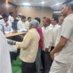 సింగరేణి రిటైర్డ్ కార్మికుల గ్రాడ్యుటి డబ్బులు ఇప్పించాలని మంచిర్యాల జిల్లా కలెక్టర్ కు వినతి