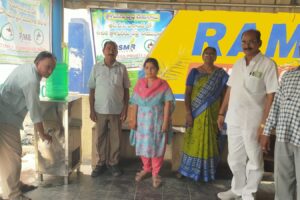 ప్రయాణికులకు ఉచిత మంచినీటి సౌకర్యం ఏర్పాటు