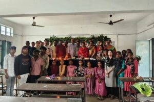 బెల్లంపల్లి ప్రభుత్వ డిగ్రీ కళాశాలలో అంబరాన్ని అంటిన ఉగాది సంబరాలు