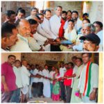 నూతన వస్త్రాలు అందించిన కాంగ్రెస్ నాయకులు…