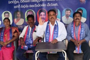 మన ఓటు – మన రాజ్యం నినాదం తో దళితుల రక్షణ – రాజ్యాధికారం సాధన  . దళిత బహుజన పార్టీ అధినేత: కృష్ణ స్వరూప్